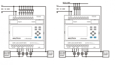 Схема устройства EXM-12DC-DA-RT-WIFI-HMI