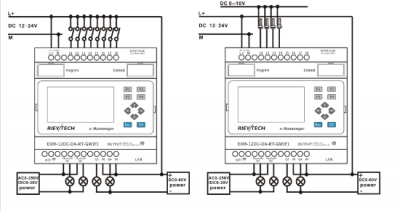 Схема устройства EXM-12DC-DA-RT-GWIFI-HMI