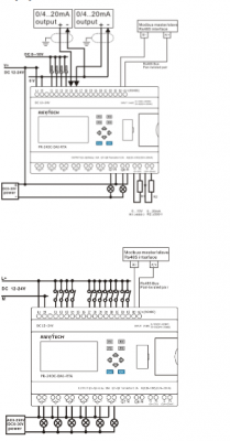 Схема устройства PR-24DC-DAI-RTA-HMI
